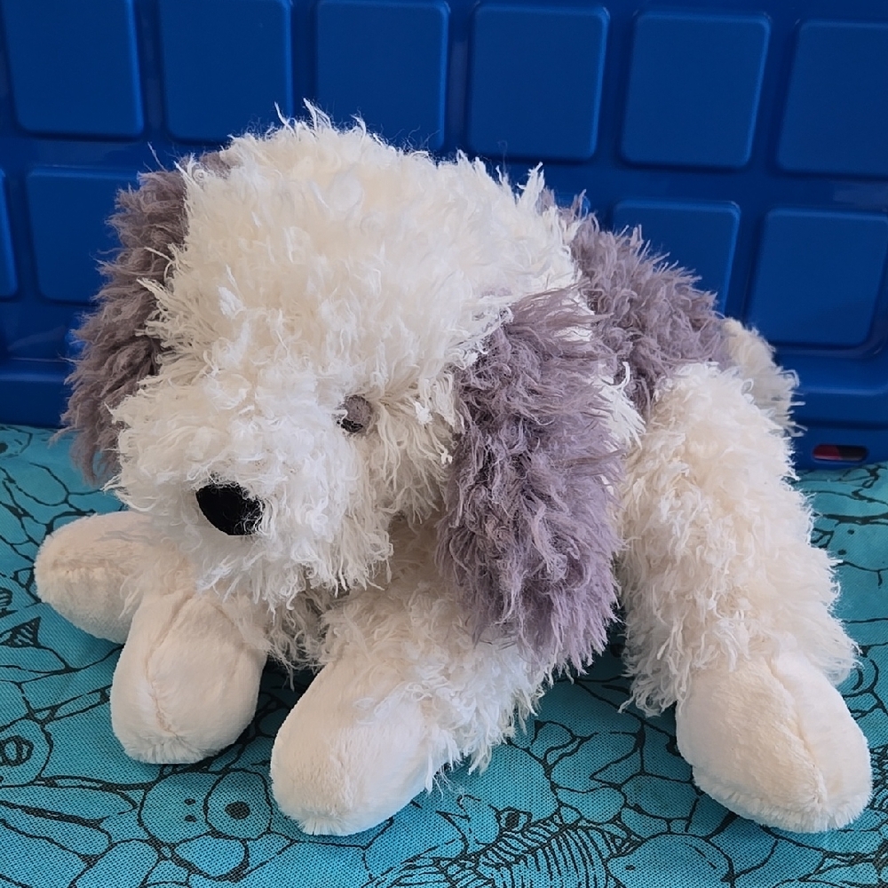 Retired - NWT Jellycat Floofie Sheepdog With Dust Bag